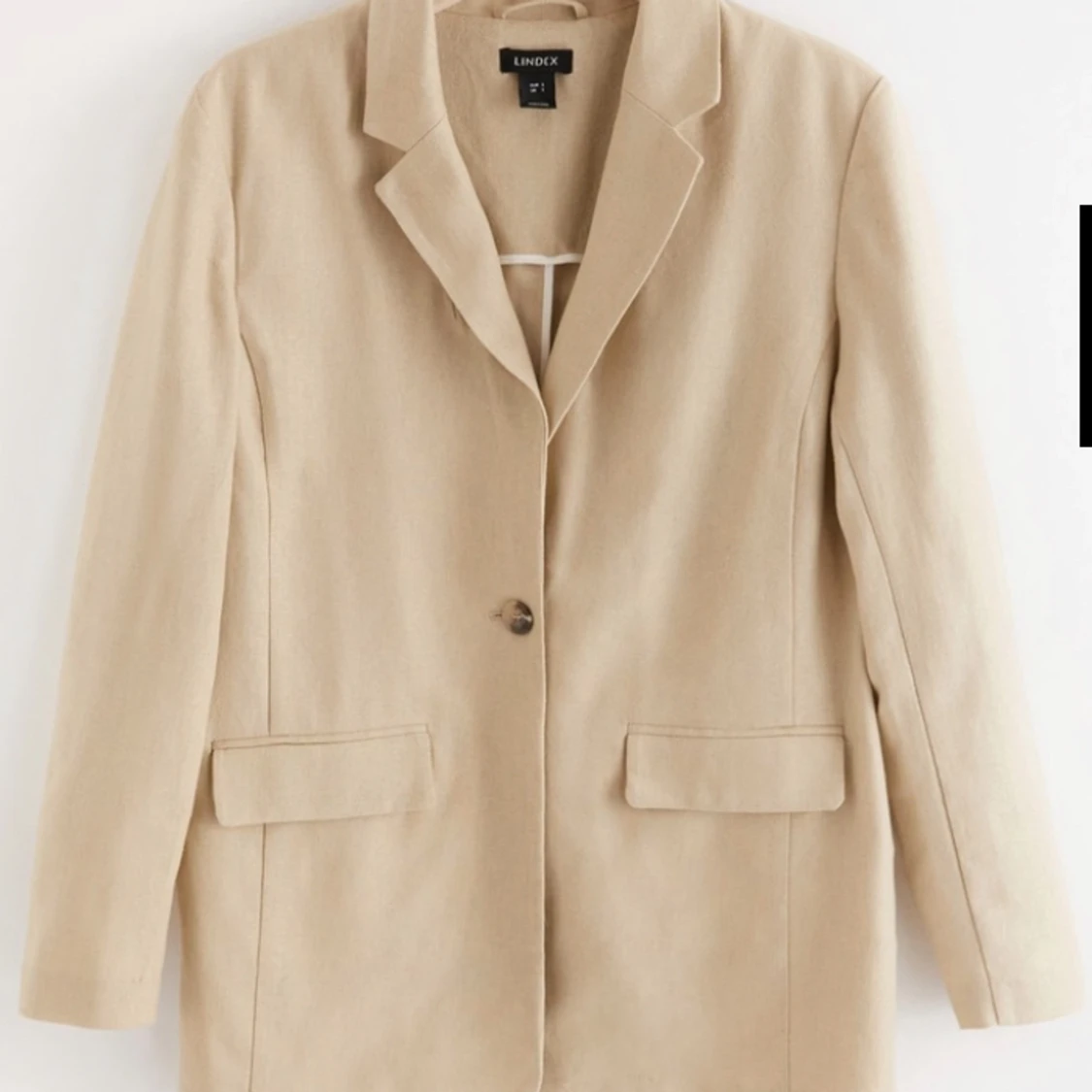 Linneblandad kavaj, storlek s