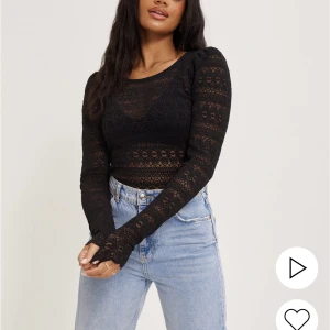 svart topp  - använd 1 gång 