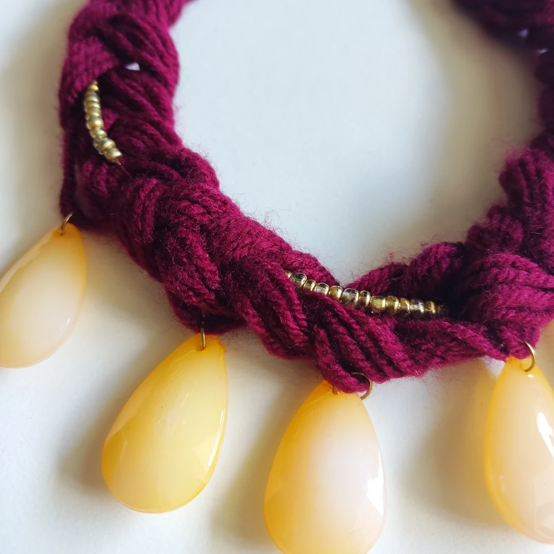 Handmade necklace handgjord halsband  - 91