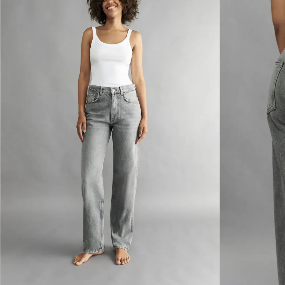 Jeans från ginatricot i jättefint skick. Säljer då de inte riktigt kommer till användning. ❤️. Jeans & Byxor.