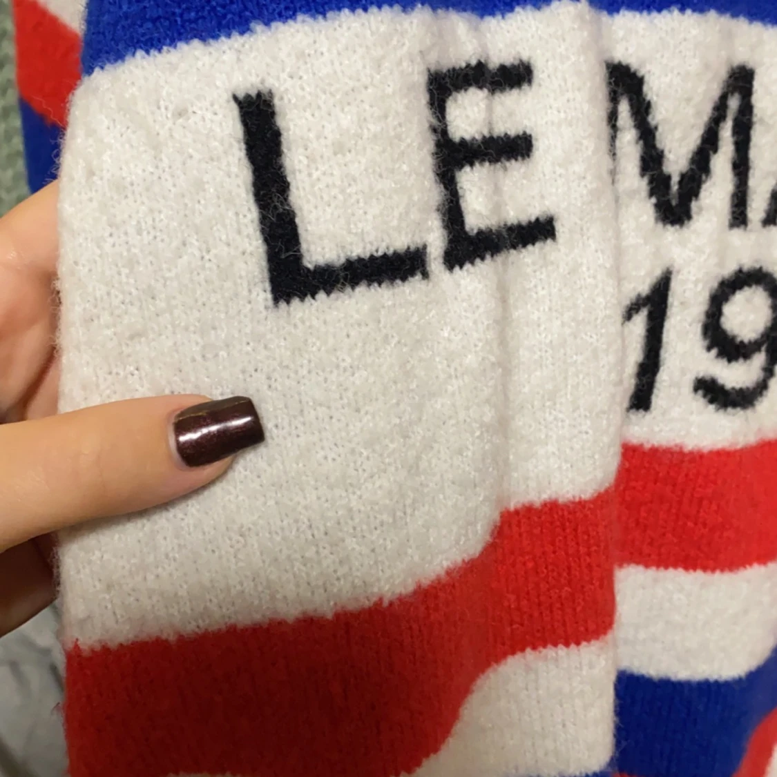 Fint stickad tröja från raglady - 90