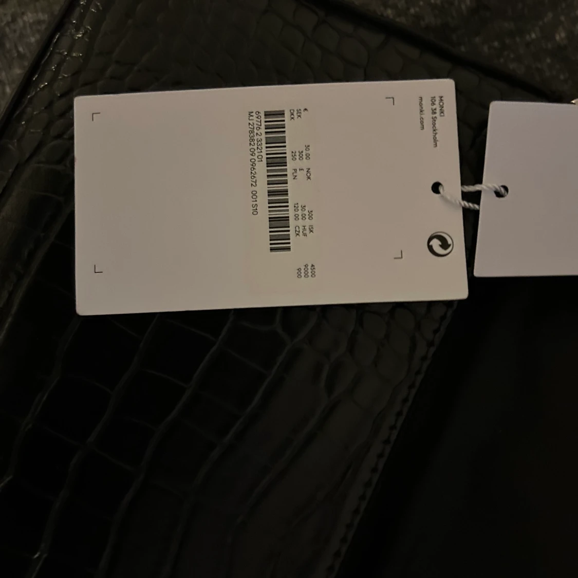 Svart shoulder väska  - 91