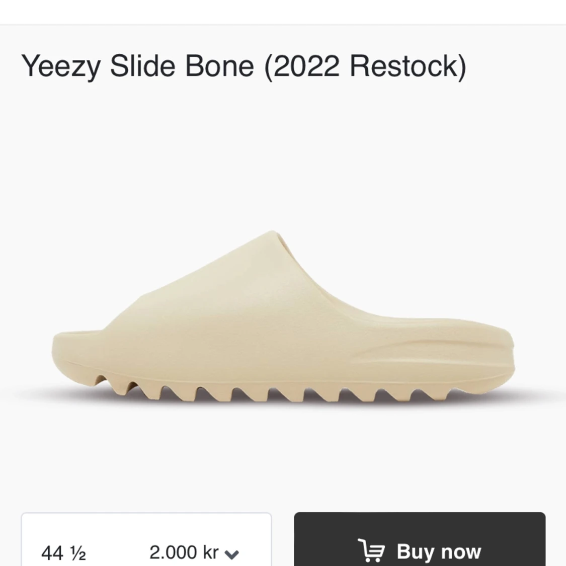 Yeezy slide