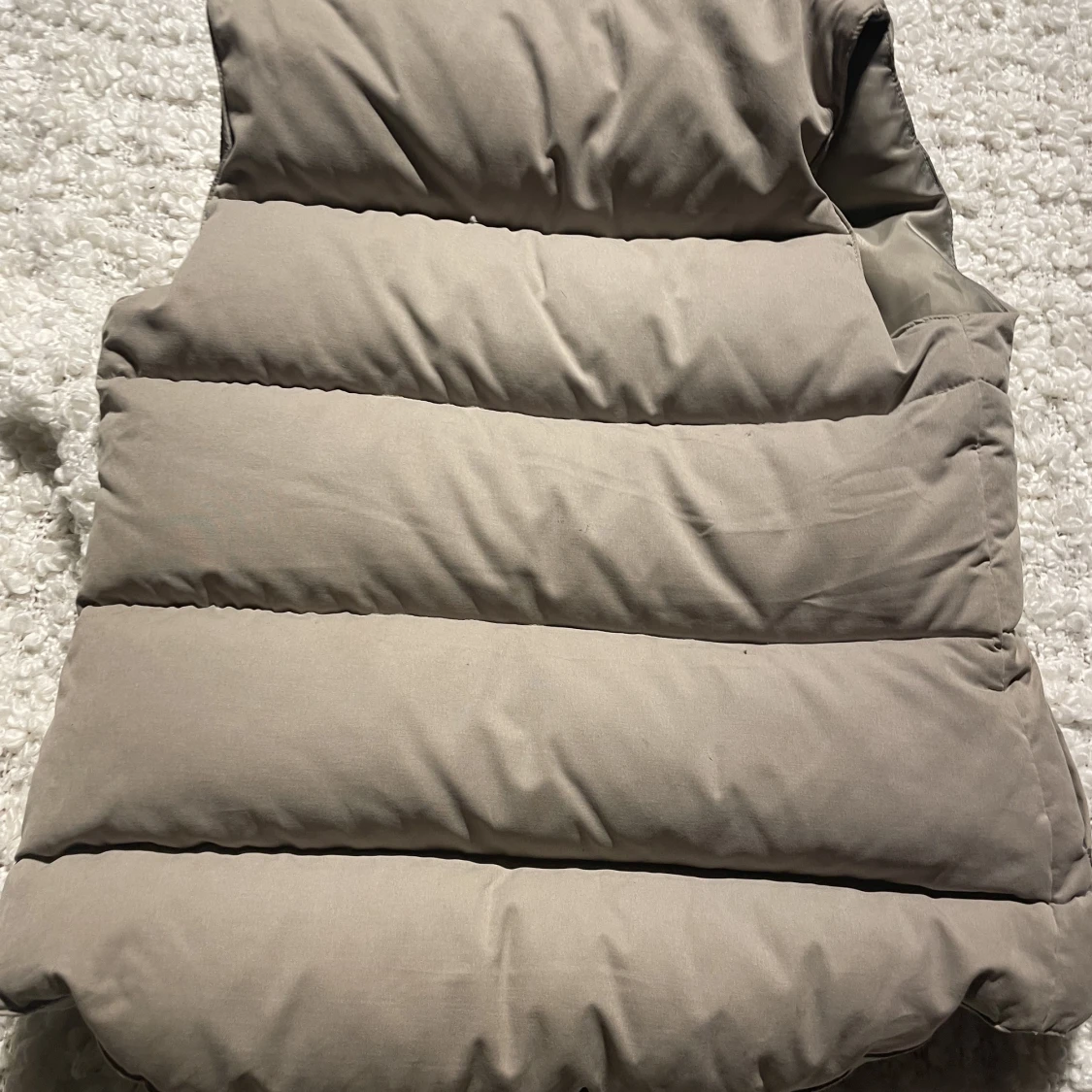 Beige fina väst  - 90