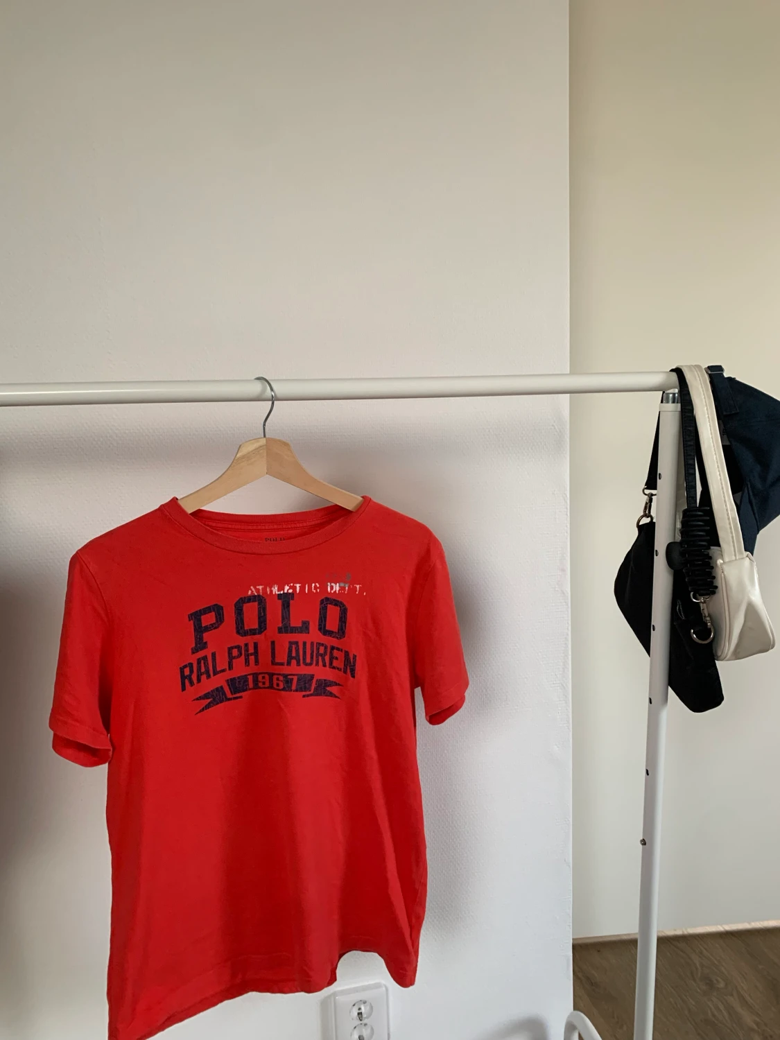 Orange\red polo Ralph Lauren shirt