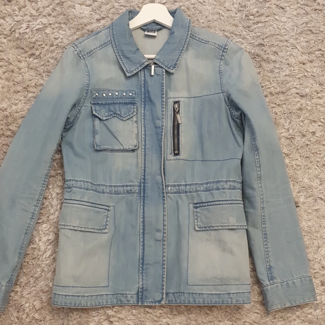 Jeansjacka 💙❤ - 90
