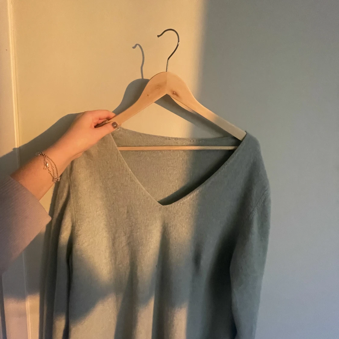 Oversized cashmir tröja - 90