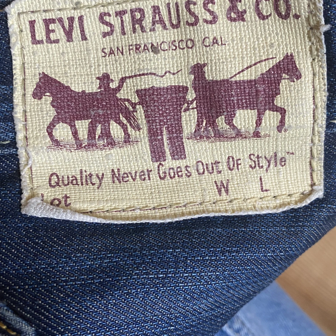 Vintage bagy levis jeans - 91