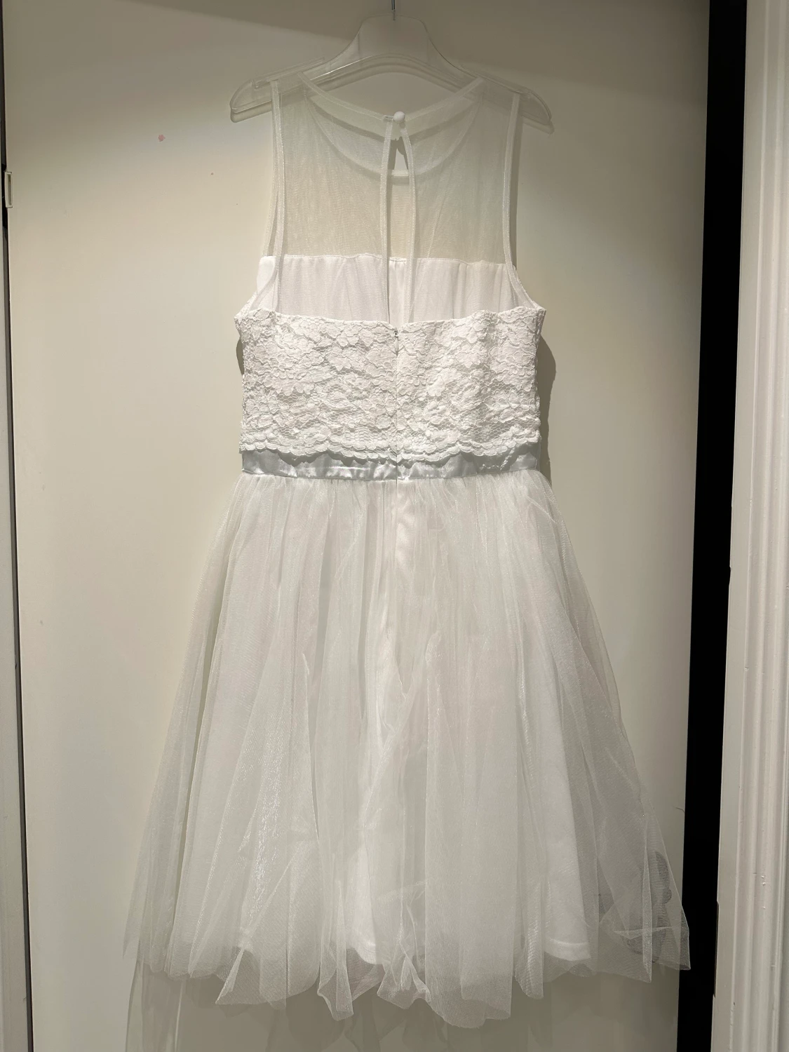 Vit klänning  - 90