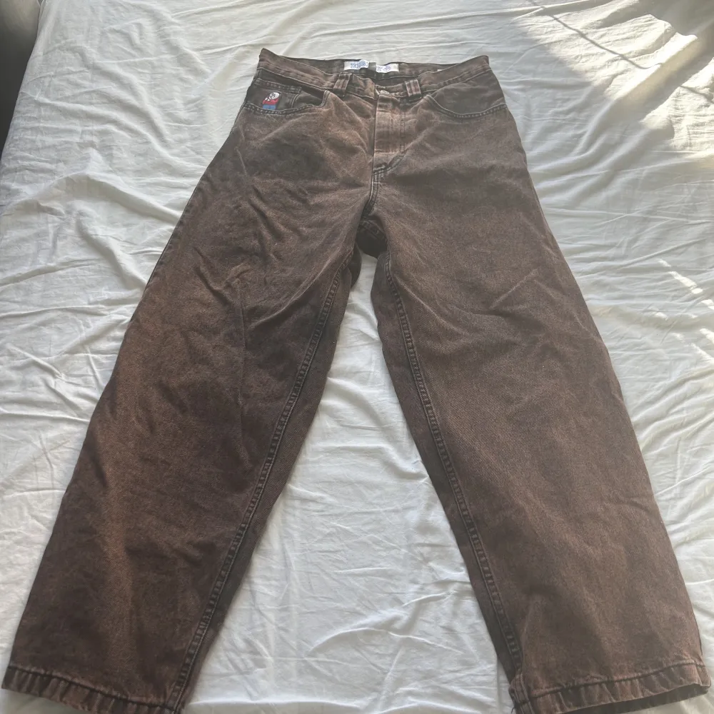 Snygga bruna polar Big boy jeans som knappt är använda. Jeans & Byxor.