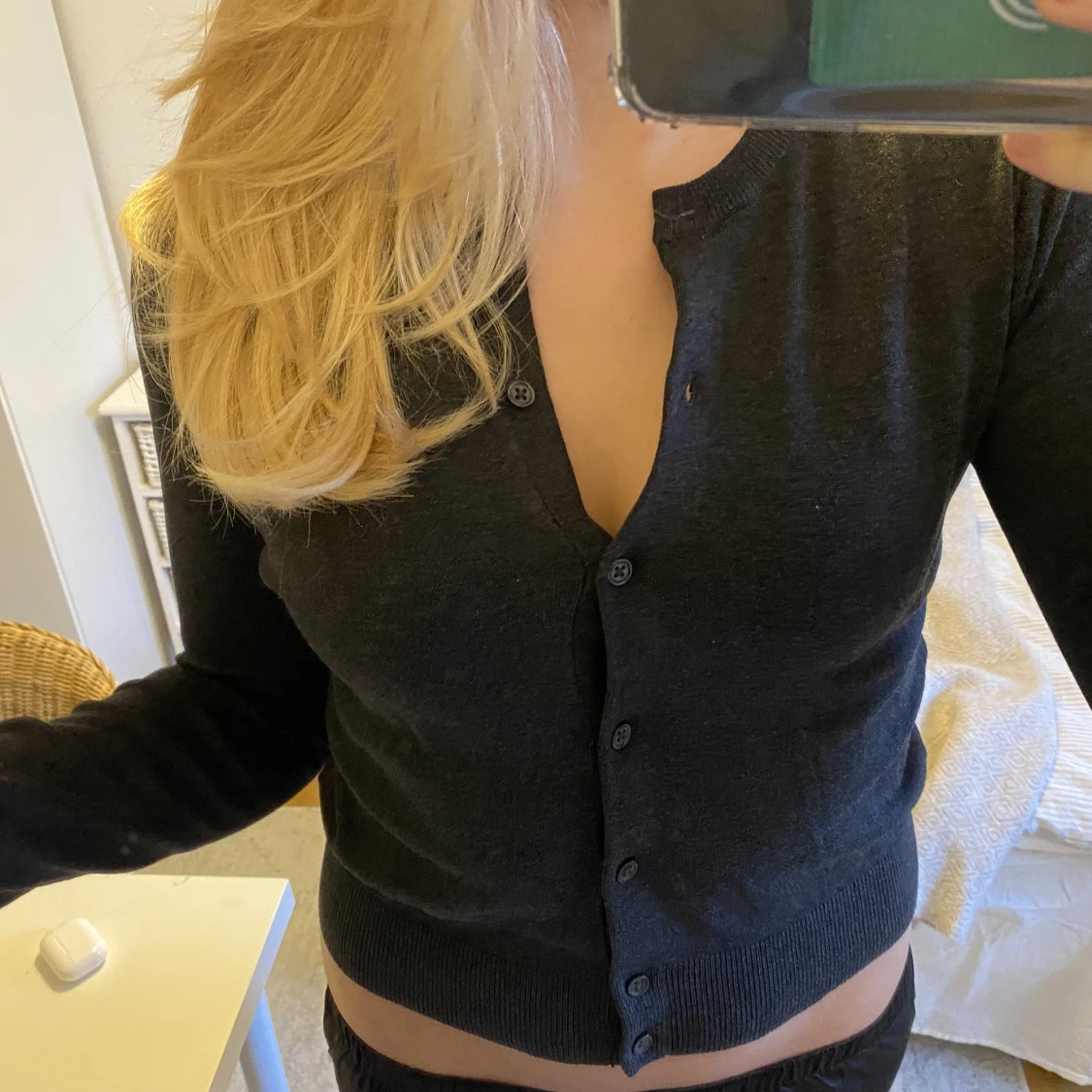 Tröja med knappar  - 90