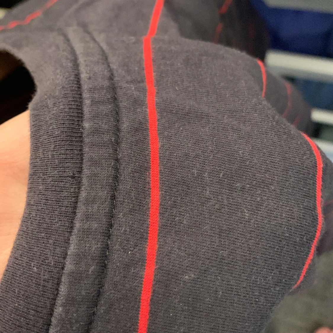 V ringad T-shirt  - 91