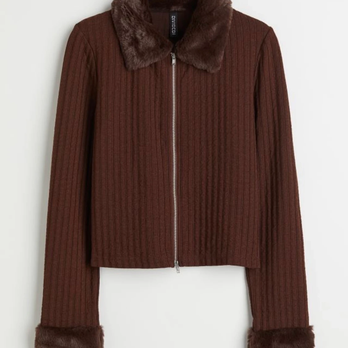 H&M Faux fur collar cardigan - 91