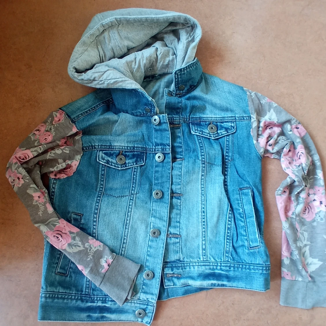 Halvt jeansjacka - 91