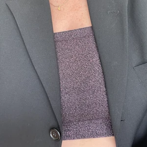 Glittrig tubtopp - Lila glittrig tubtopp från zara