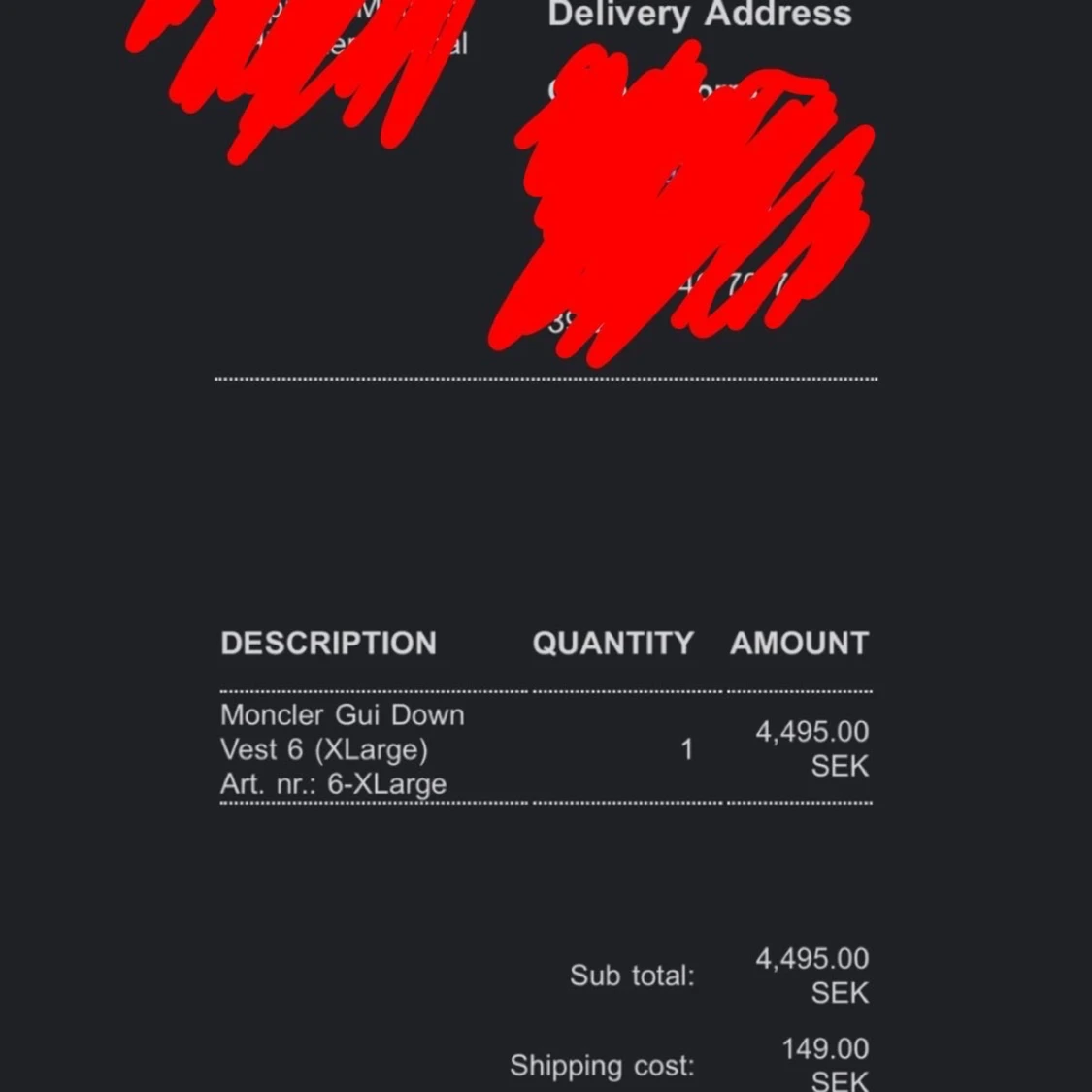 Moncler väst storlek 6 - 90