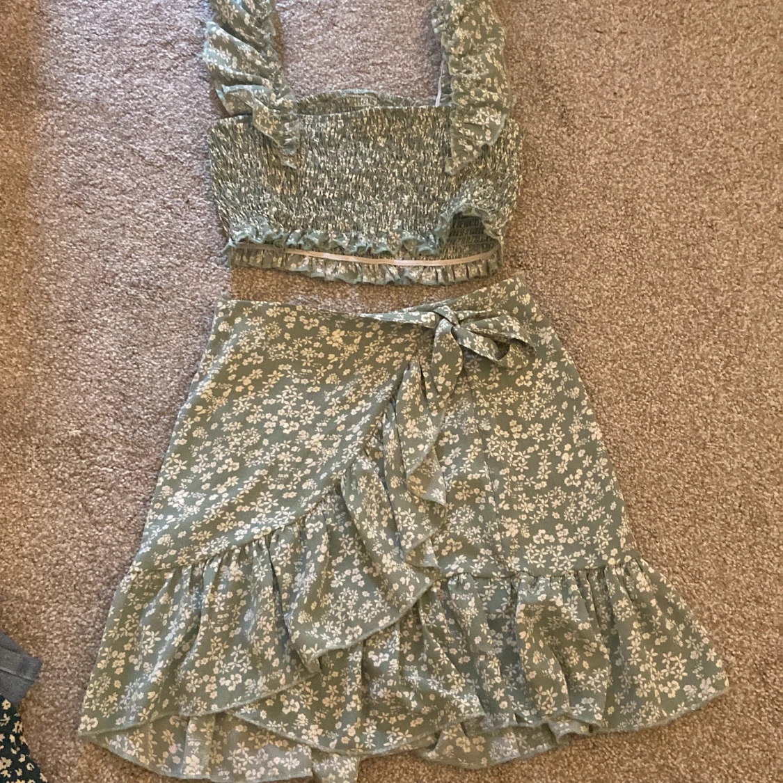 Gulligt grönt sett💞