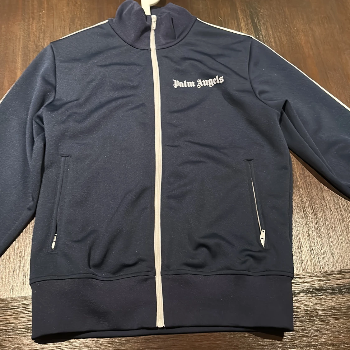 Palm angels mörkblå logo track jacket  - 1