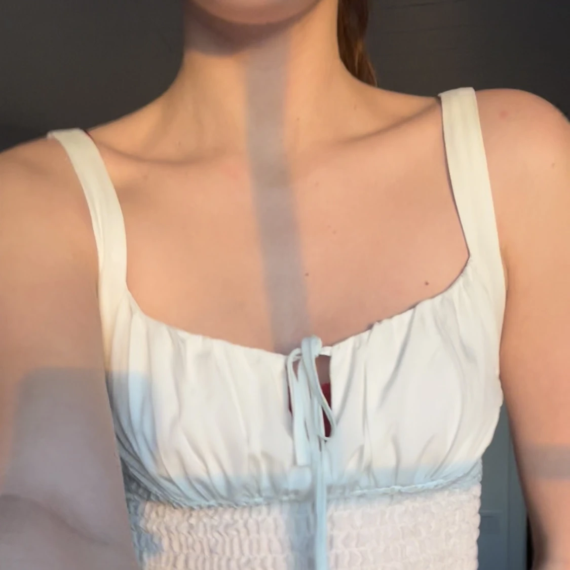 Superfin vit topp!💗