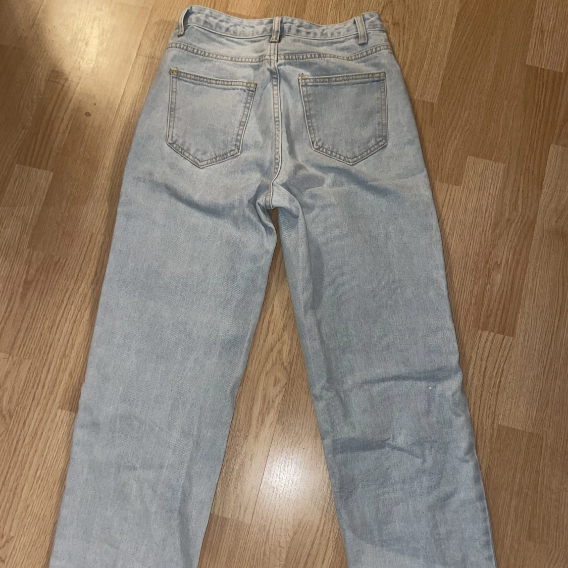 High waisted straight jeans - 90
