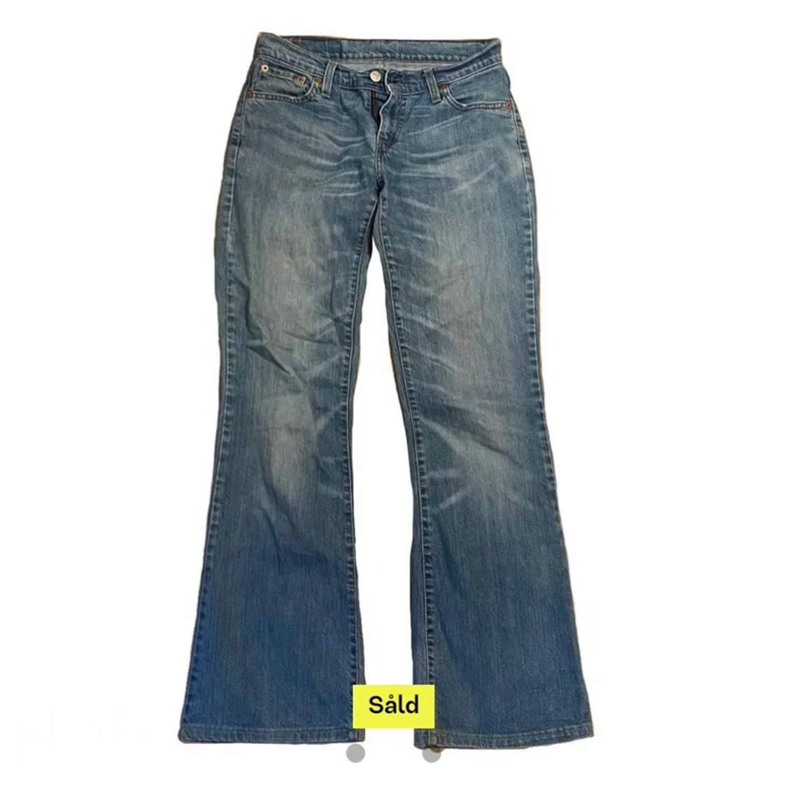 Lågmidjade levis jeans flare - 91