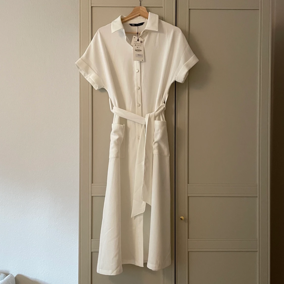 Fin vit sommarklänning 