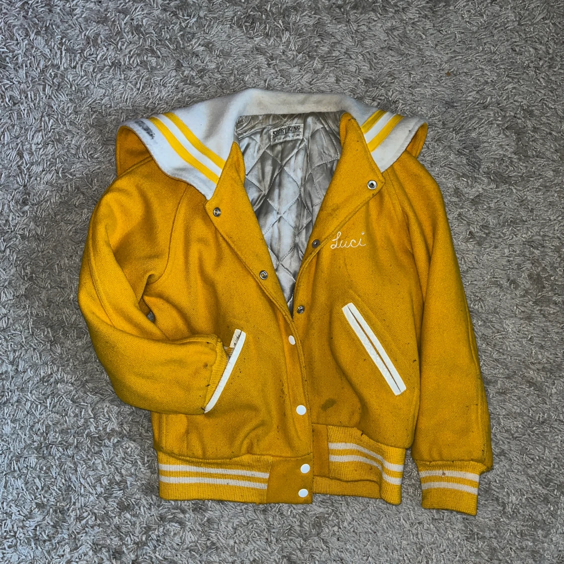 Vintage cheerleader-jacka