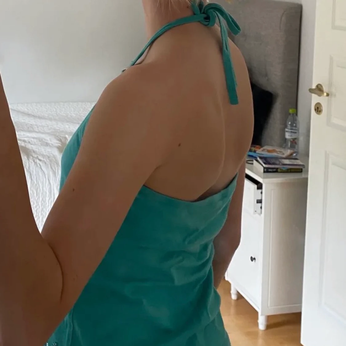 Halterneck topp - 90