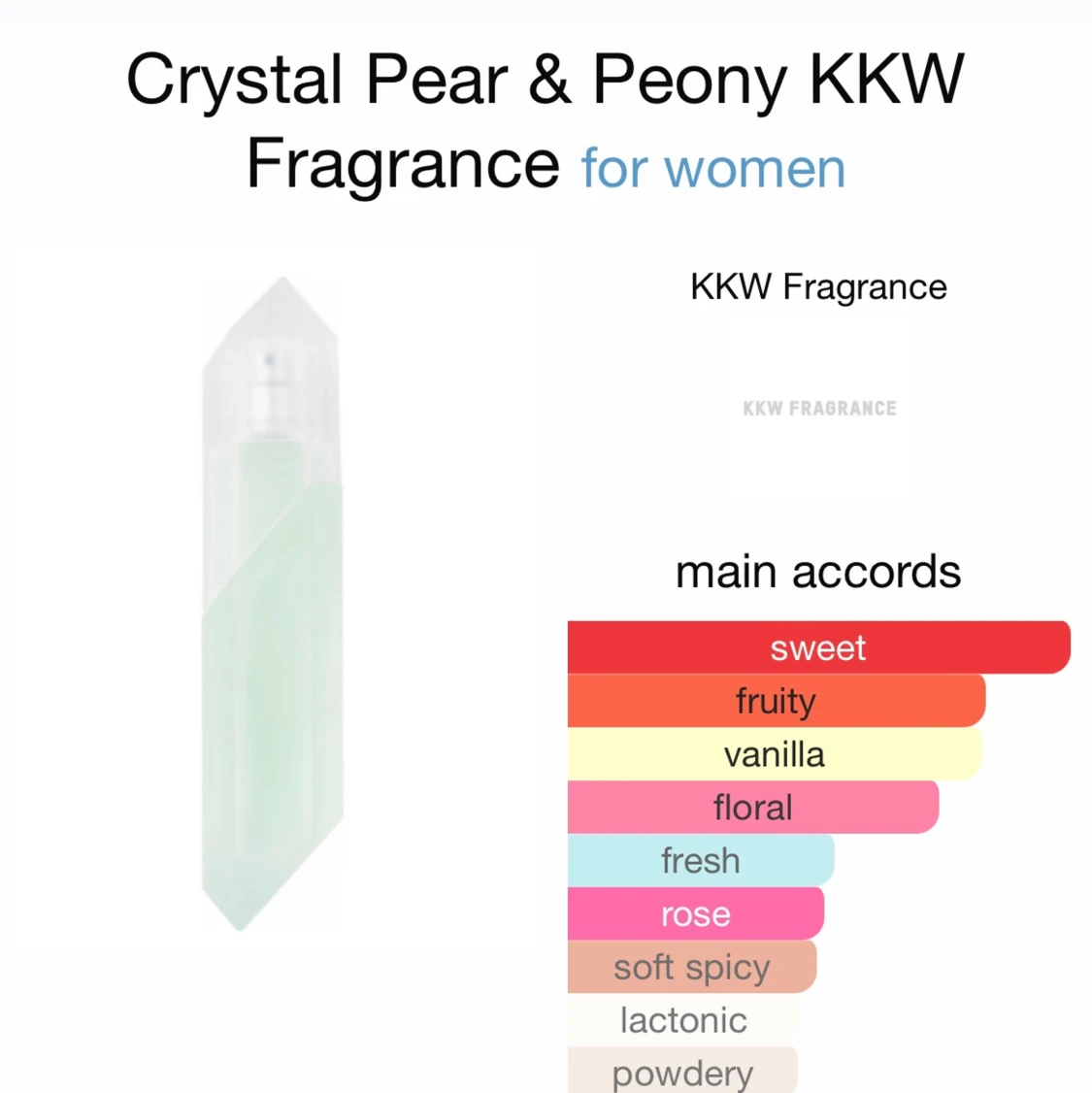 Kkw fragrance crystal pear and peony  - 90