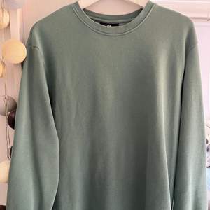 Oversized sweatshirt i en fin grön färg (färgen syns bäst på sista bilden). Storleken är M och säljer för 200kr inkl. Frakt 💞