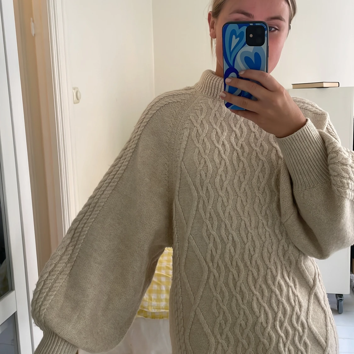 Stickad klänning - 90