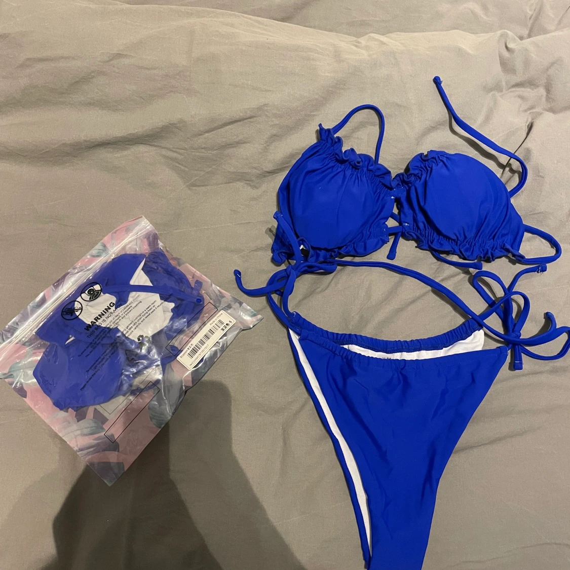 Blå sheinbikini  - 91