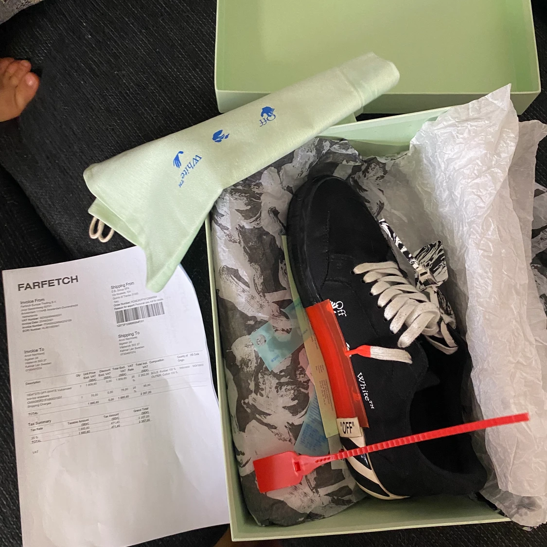 Offwhite skor stl 43 - 91