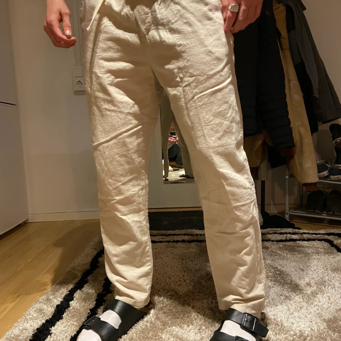 Zara linnebyxor  - 90