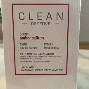 Clean Reserve Amber Saffron 100 ml, eau de parfum, brand new (never opened). 