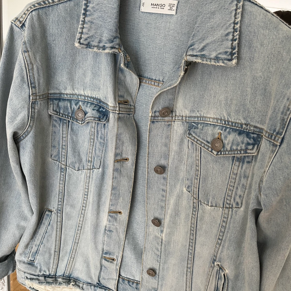 Mango jeans jacka