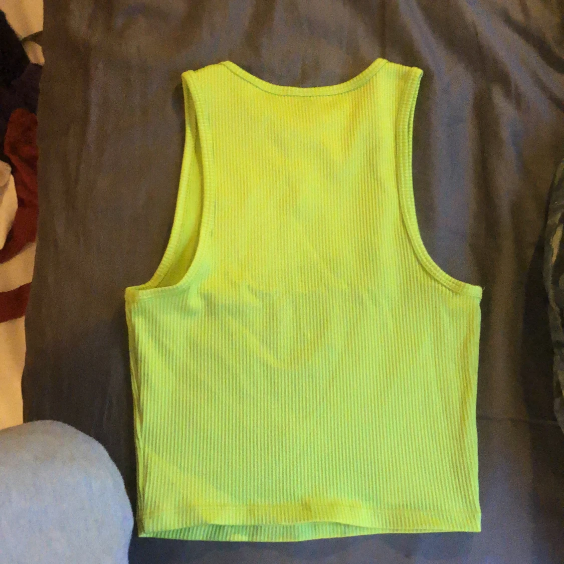 Neon grön topp - 90