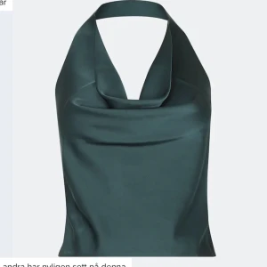 Grön silkestopp - Grön silkestopp öppen rygg