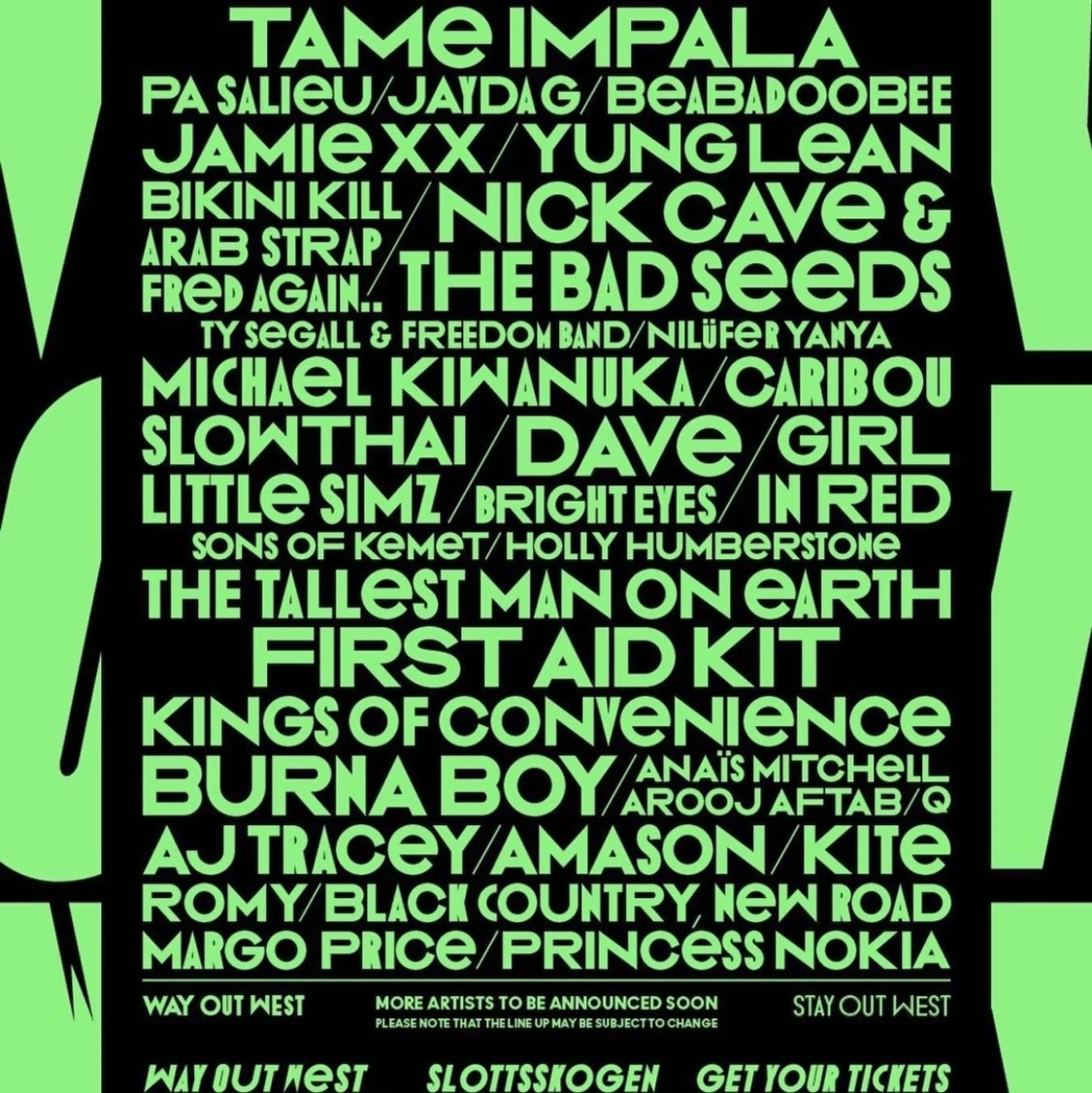 Way Out West biljett - 90