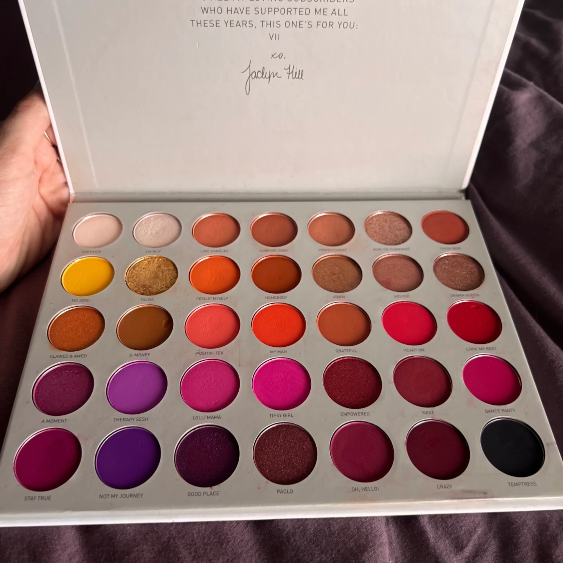 Morphe x Jaclyn hill palette Volume II - 90