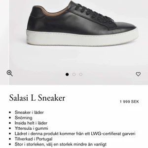 Tiger of Sweden sneakers  - Sneakers från Tiger of Sweden, använda ett fåtal gånger så de är i bra skick. Storlek 36 men väldigt stora i storleken så mer som en 37. Jag har normalt 37-38 i storlek. Nypris 1999kr! Kan mötas i Uppsala annars står köpare för frakt! 
