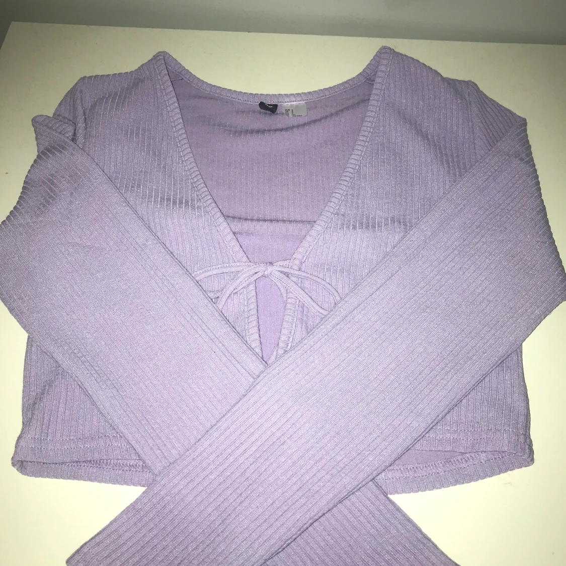 Lila kofta från hm