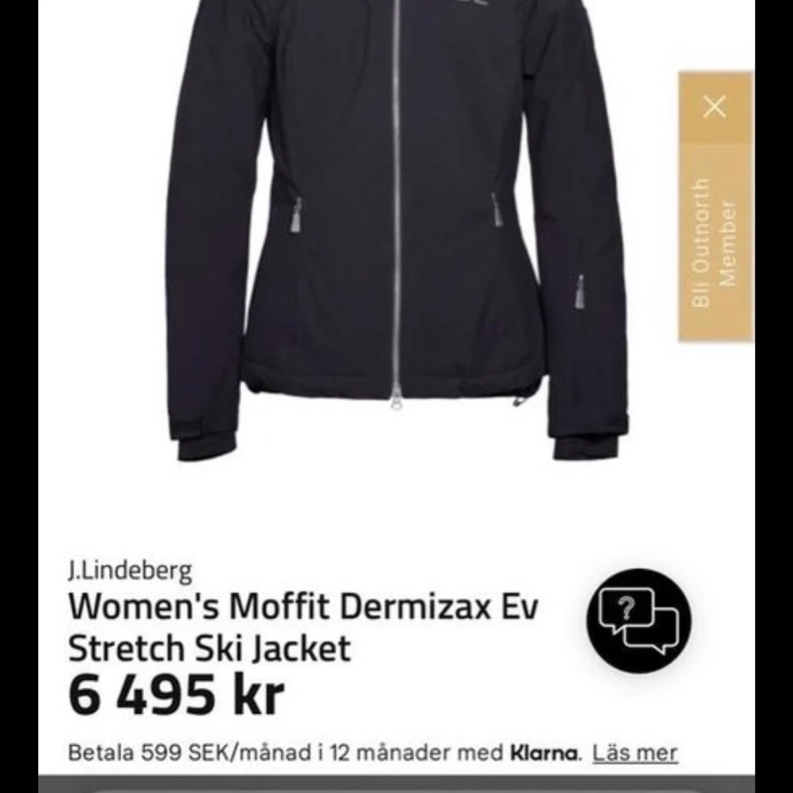 J.Lindberg dam vinterjacka  - 90