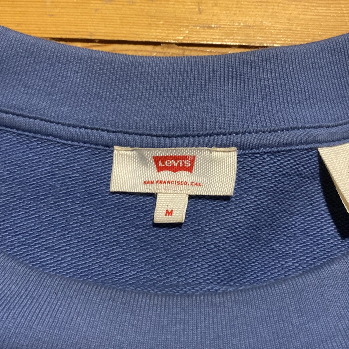 Blå crewneck Levis tröja - 91