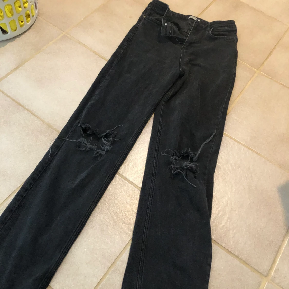 Svarta jeans 