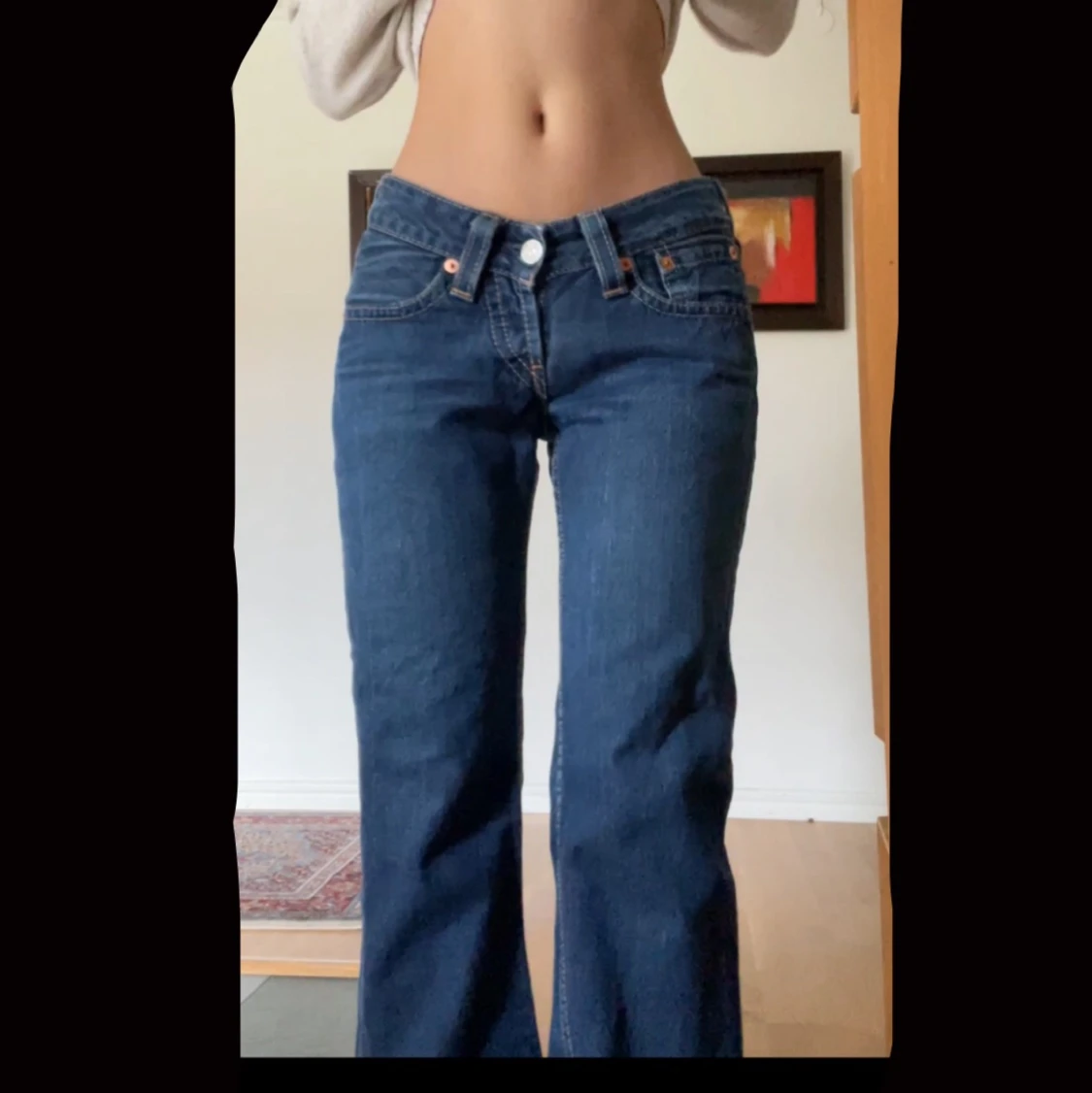 Lågmidjade jeans 