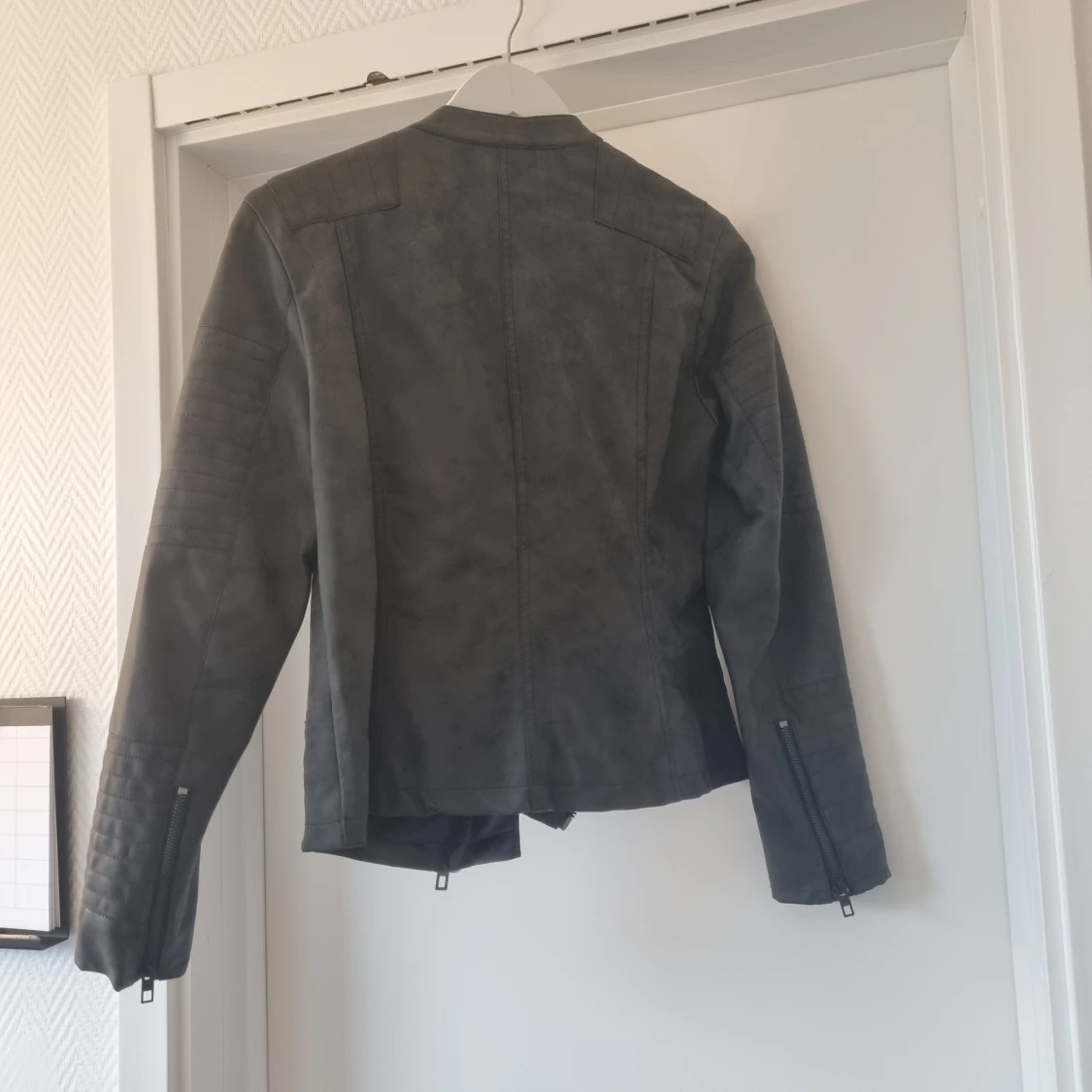 Läderimitation jacka - 91