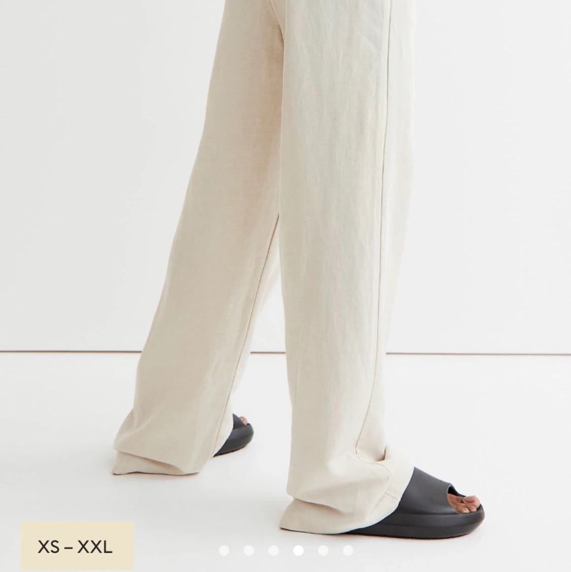 Linnebyxor xs hm - 90