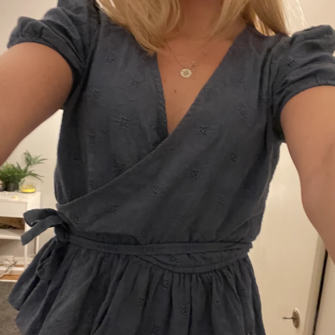 Mörkblp blus  - 90