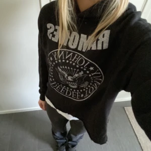 Ramones hoodie 🎸 - Så cool limited edition Ramones x Pull and Bear hoodie. Väldigt skön o snygg passform.❤️